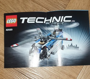 lego technic twin rotor helicopter