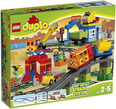 LEGO Duplo 10508  Deluxe Train Set Hard to Find Genuine Building Toy Brand New!