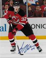 Signed Eric Gelinas New Jersey Devils Autographed 8x10 Photo #1 Original