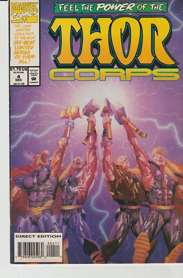 MARVEL COMICS THOR CORPS #4 (1994) F