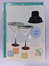 Papyrus New Baby Greeting Card - Milk Cocktail