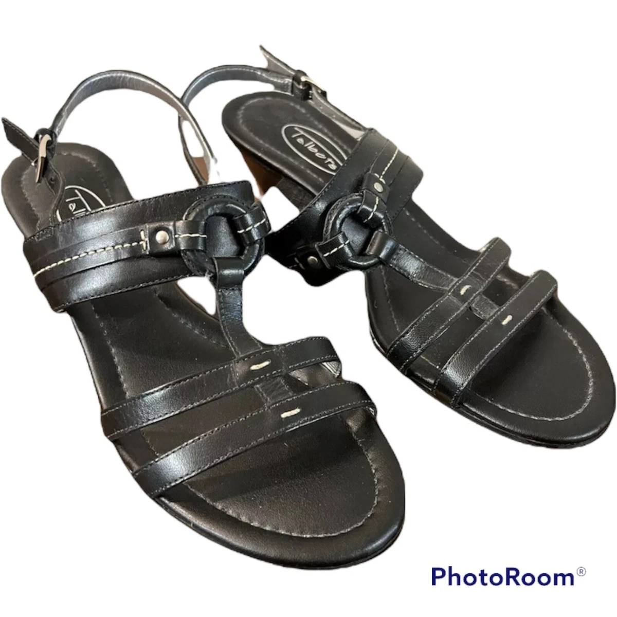 Talbots clearance black sandals