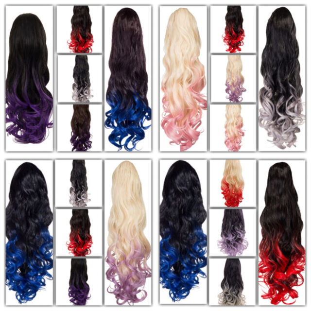 Ombre Ponytails New to my shop