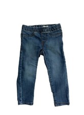 OshKosh B'Gosh Girl  s Jean Jeggings Pants Elastic Waist 2T, Pre-Owned
