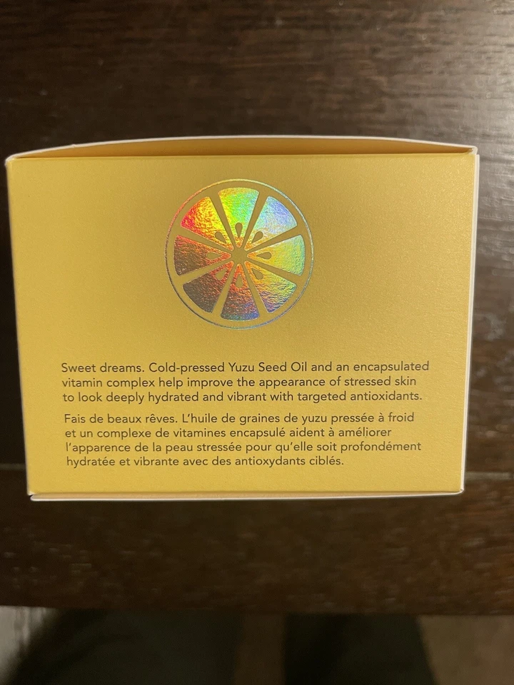 SATURDAY SKIN yuzu vitamin c sleep mask 1.69 fl oz New In Box - Image 2 of 2