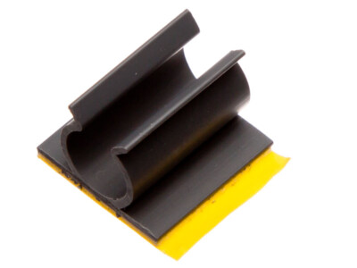 (1,78 EUR/Stück) Extron - Kabelhalter U-Clip selbstklebend 9mm (5 Stück)