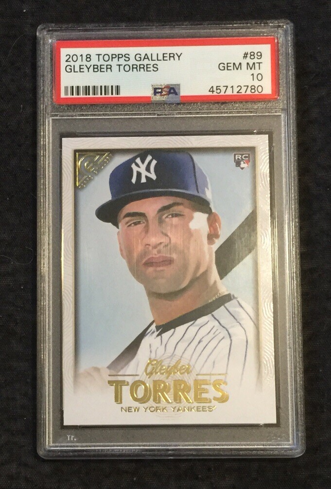 その他 MLB Gleyber Torres Refractor PSA 10 Gleyber Torres 2018 Topps Chrome Rookie RC Relic Refractor