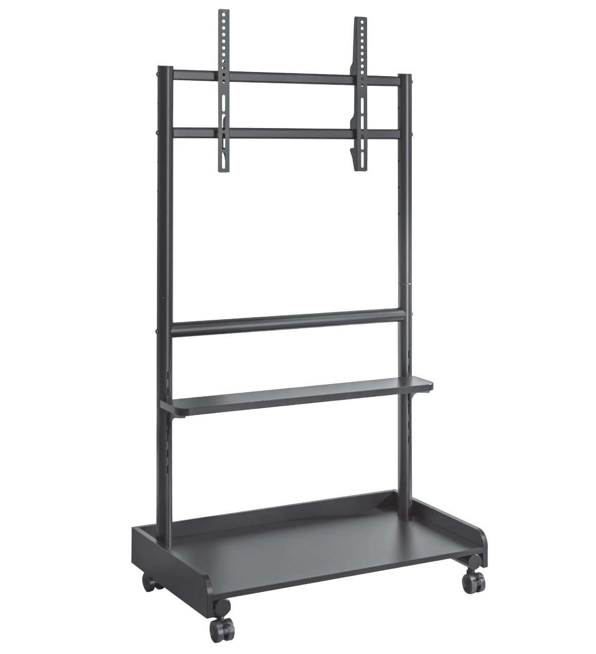 Techly Supporto a Pavimento con Mensola per TV LCD/LED/Plasma 50-86''