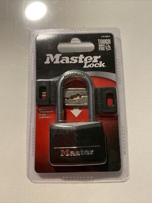 NEW Master Lock Size 4 Keyed Lock 141DLF for Sheds, Gates and Storage Lockers