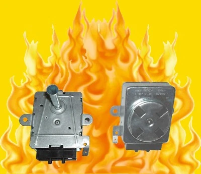 FENGTECH AC 230V Backofenmotor, KXTYZ-1, 6 Watt, 2 U/min, ca. 1,2Nm, Grillmotor