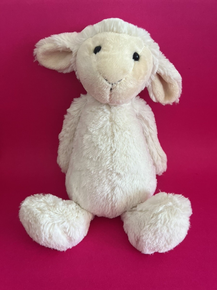New Jellycat Bashful Lamb Medium 12” Sheep Stuffed Animal plushie