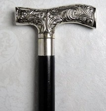 Designer Brass Vintage DERBY Handle Walking Stick Antique Style Walking Cane