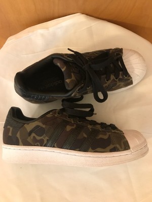 adidas superstar camo trainers