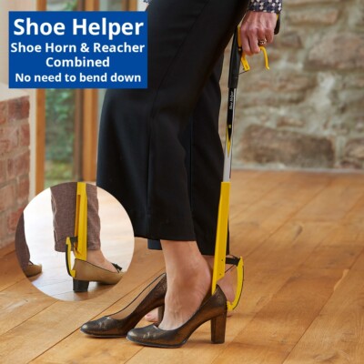 The Helping Hand Company Lazy Shoe Helper Greifhilfe und Schuhlöffel Unisex