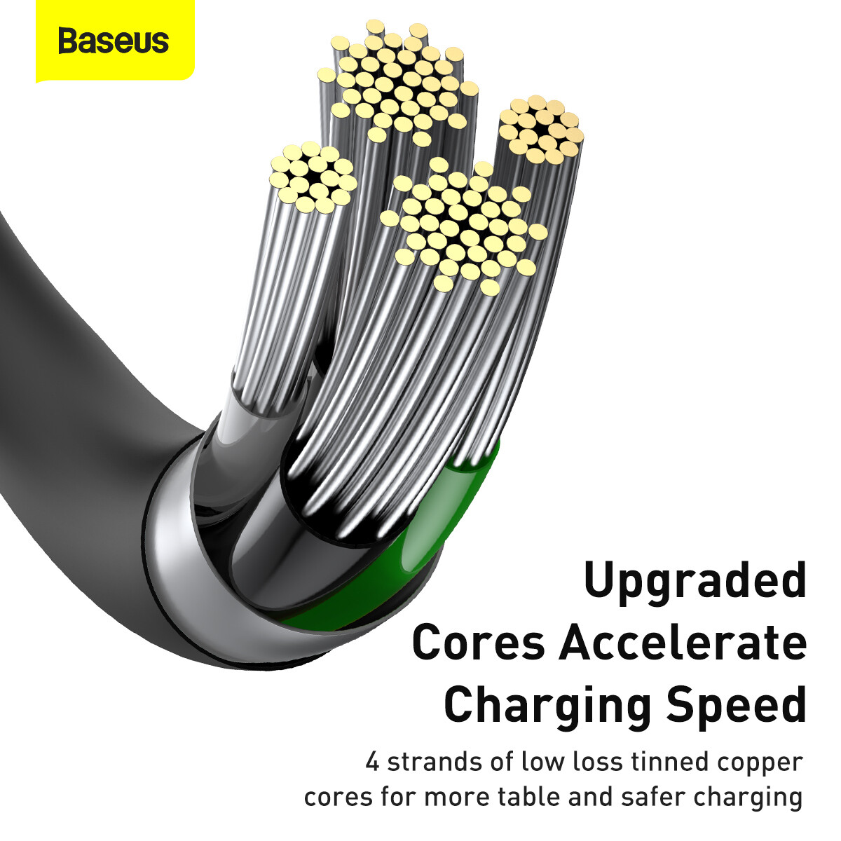 Baseus USB to Lightning Cable Fast Charge MFi Certified 2M Durable 2.4A — image 6