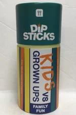 Talking Tables Kids vs. Grown Ups Dipsticks New in box