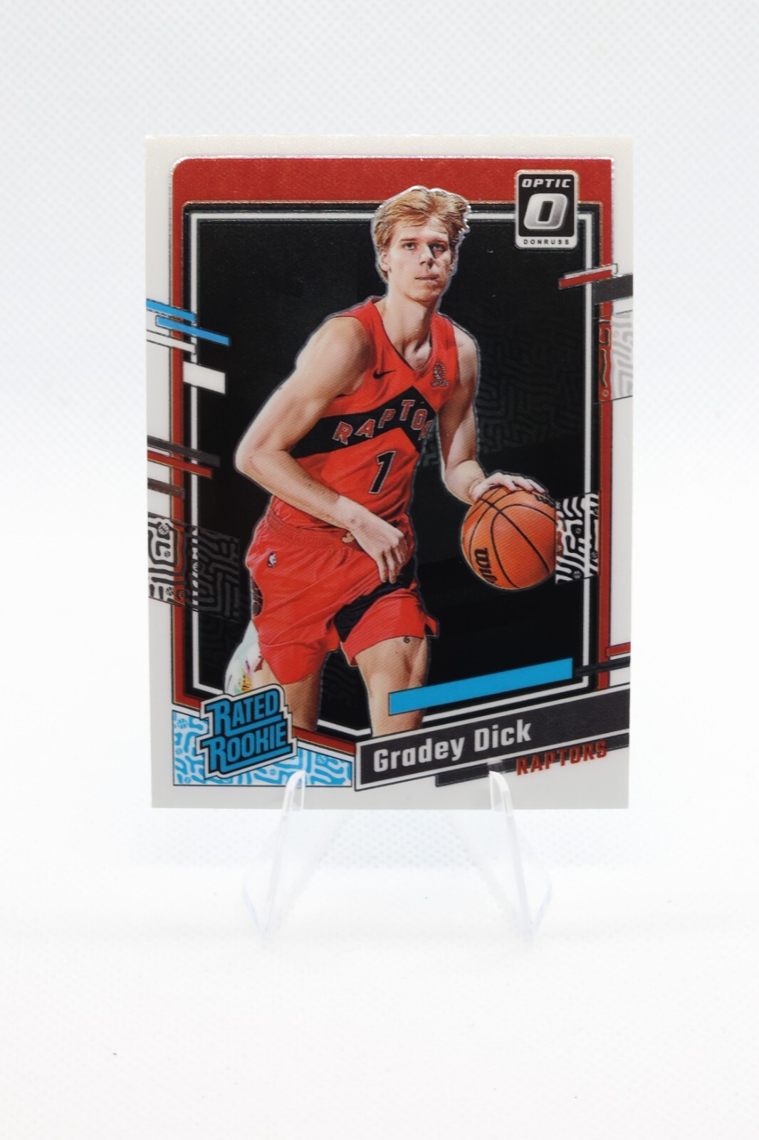Gradey Dick 2023-24 Panini Donruss Rated Rookie Base RC #247 🟣 RAPTORS ⚫️