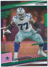 Tyron Smith 2022 Panini Prestige Xtra Points Green Prizm #82 SP /249