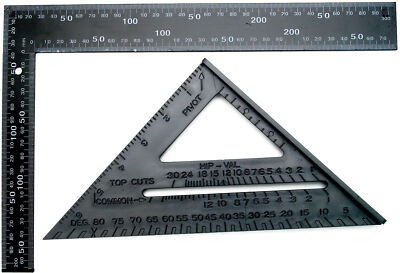 Performance Tool 1477 Square Speed Carpenter Framing Measuring Tool kit Set
