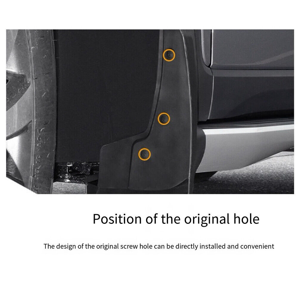 Genuine Front & Rear Splash Guards Mud Flaps FOR 2017-2022 BMW 6 Series GT G32