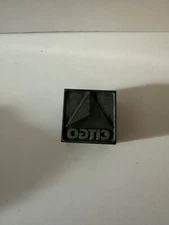 Vintage Letterpress Printing Block CITGO Gas Oil Advertising Logo