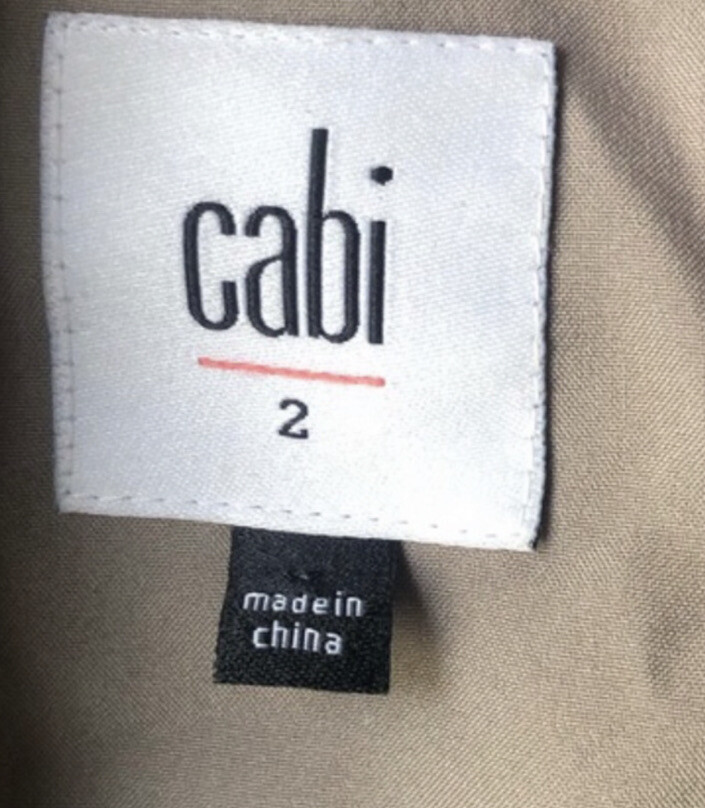 CAbi Python Animal Print Double Breasted Women’s … - image 7