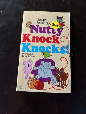 Nutty Knock Knocks! by Joseph Rosenbloom 1986 Paperback | eBay