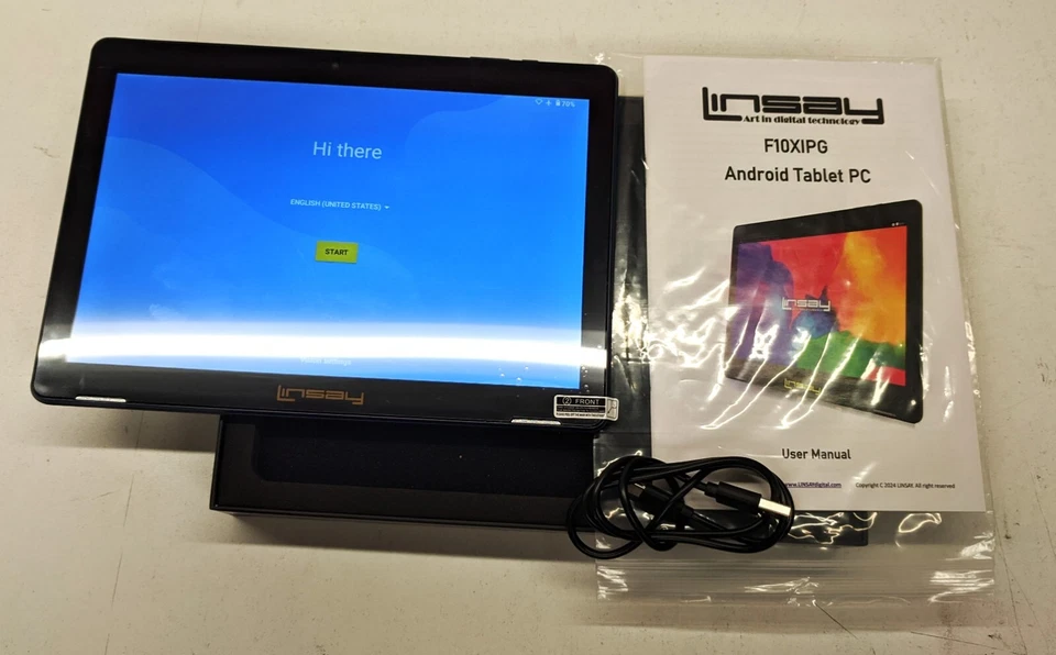 LINSAY F-10XIPG 10.1" Tablet 4GB RAM 128GB - Image 3 of 4
