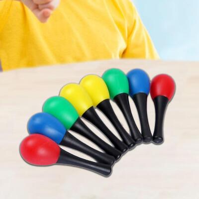 8 stück Hand Percussion Rasseln Maracas für Unterhaltung Leistung Party
