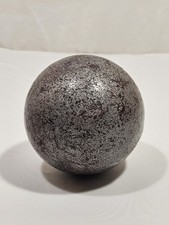 Vintage 12 Pound 4.5" Cast Iron Shot Put Cannon Ball Track Field Training