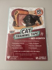 Cat Training Tape Sheets Anti-Scratch 10 Pack 5XL 5L Double Sided Sticky NEW