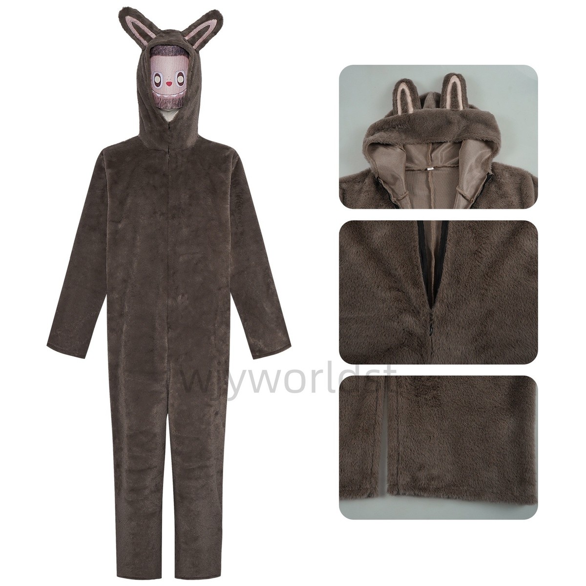 2025 Cosplay Labubu Hidden Figure Costume Fluffy Anime Theme