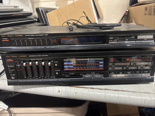 Fisher CA-283 Studio-Standard Stereo Amplifier And Integrated Stereo AM/FM TUNER
