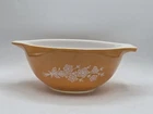 Vintage PYREX Butterfly Gold Mixing Bowl Cinderella Handles 442 1.5 Quart