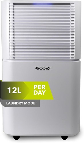 12L/Day Dehumidifier, Extracts 12 Litres Moisture in your Home/Office/Garage