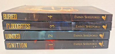 Immortal Merlin 4 Book Lot: Ignition, Winded, Floodgates, Buried - Emma Shelford
