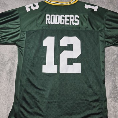 Unbranded Aaron Rodgers NFL Jersey Mens Medium Green Bay Packers Short Sleeve