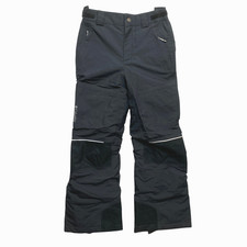 Columbia Snow Pants Kids Size Medium Black Titanium Omni-Heat Outgrown System