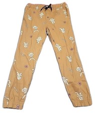 Iron Co Gingerbread Oh Snap Bite Me Pajama PJ Lounge Pants MEDIUM