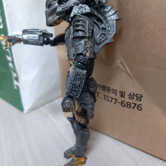 Predator Action Figure, Small Size, Pre-Owned