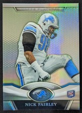2011 Topps Platinum #38 Nick Fairley Rookie Detroit Lions