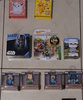 Konvolut PEZ Spender & Figuren: Super Mario, Star Wars, Minecraft
