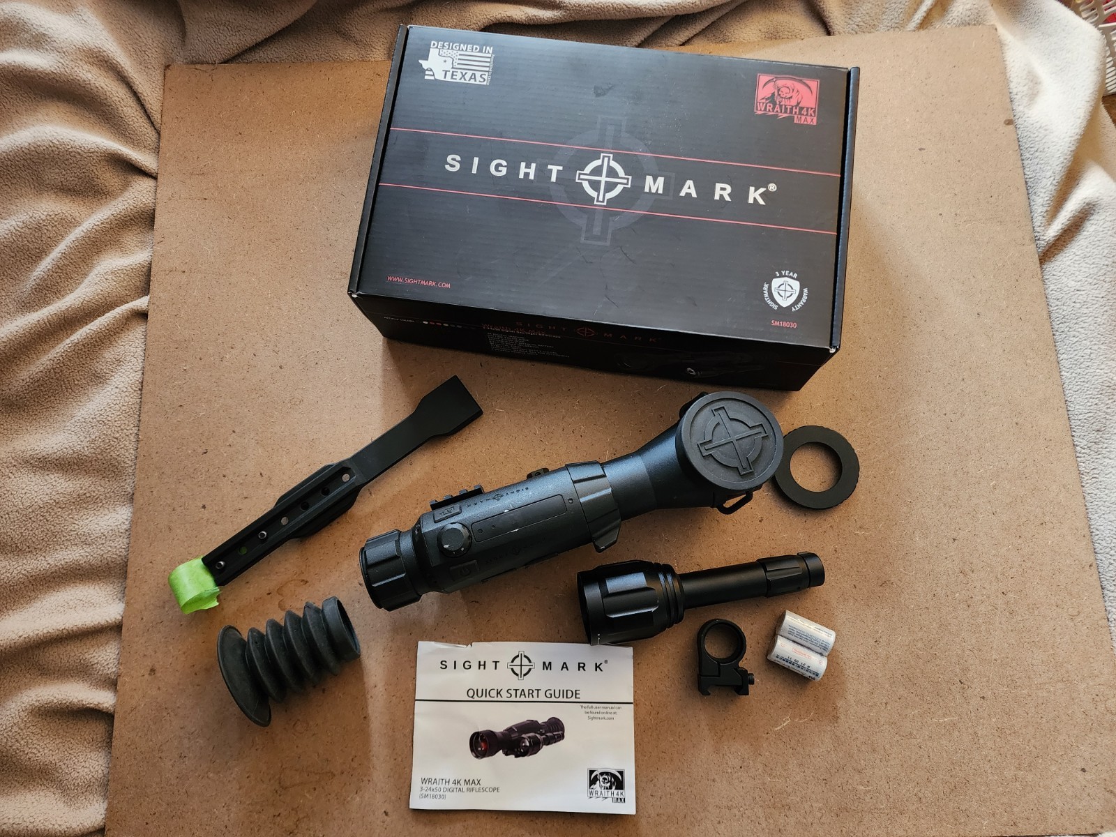 Scope With  Ir Light.