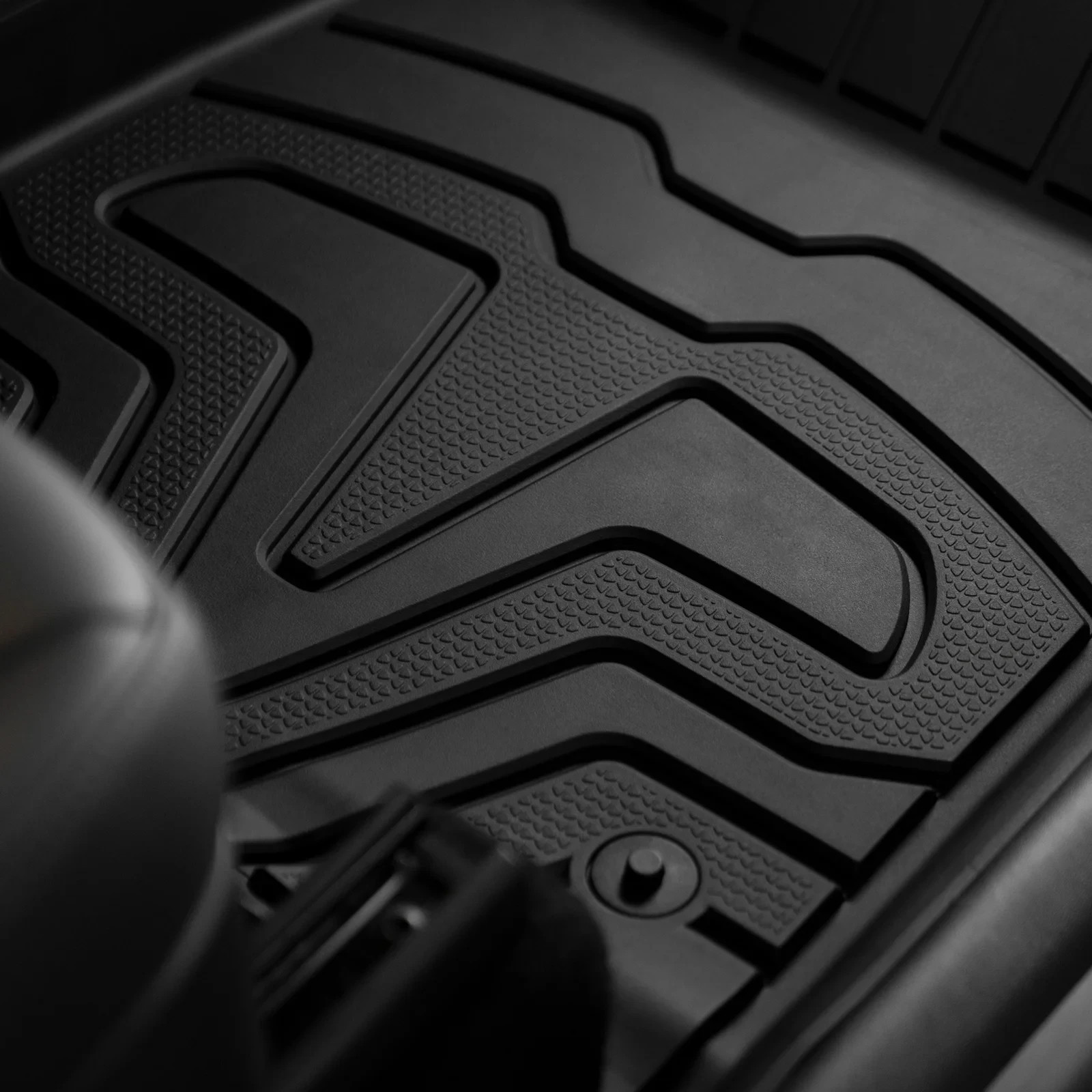 Ikon Motorsports Floor Mats 2020-2024 Tesla Model Y, 1st 2nd Row Flooring Guar