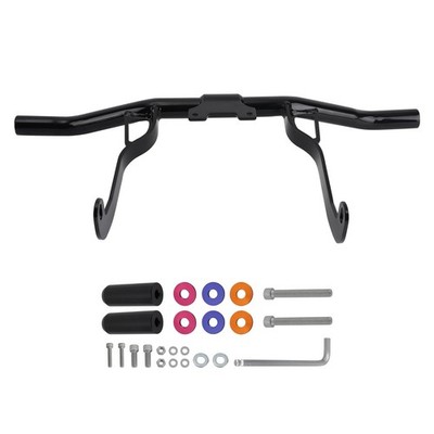 Front Engine Guard Highway Peg Crash Bar for Harley Road Glide FLTRU 2014-2023