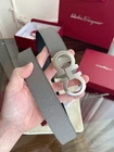 Salvatore Ferragamo Gancini Men's Reversible Leather Belt