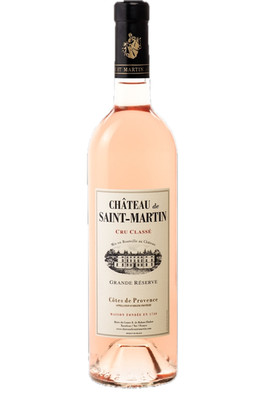 Château de St Martin Grande Réserve Rose 2024. Rosewein AOP Cotes de Provence.
