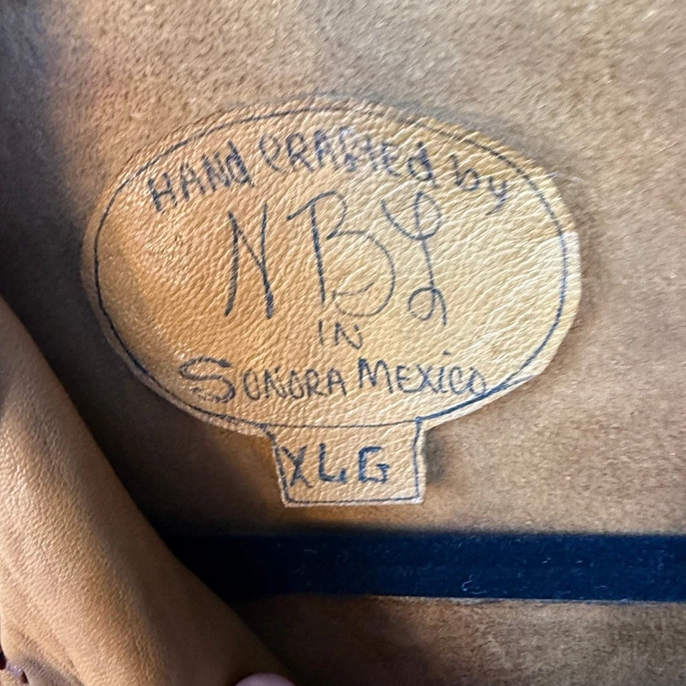 De colección Años 70 North Beach Cuero California Hombre Mantequilla Suave Chaqueta Talla Pantalones  Foto 4 de 4