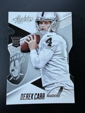 2014 PANINI ABSOLUTE #147 DEREK CARR SPECTRUM DIE-CUT RED RC OAKLAND RAIDERS