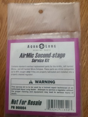 U.s. Divers Aqua Lung Airmic Second Stage Service Kit #900004